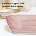 thumbnail image 3 of Set de 2 Paniers de Pousse en Silicone pour Pain au Levain (Rond 9" & Ovale 10") - Anti-adhésif, Résistant à 230°C, Lavable au Lave-vaisselle - Kit Complet Boulangerie Maison, 3 of 5