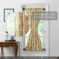 thumbnail image 5 of VHC Brands Dorset, Farmhouse Door Panel Curtain, Floral, Navy, 72x40, 5 of 11