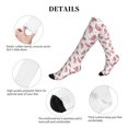thumbnail image 5 of Lsque Watermelon Pattern Sport Compression Socks for Men & Women 15-20 mmHg Knee High Nurse Pregnant Running Medical and Travel Athletic, 5 of 6