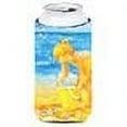 thumbnail image 2 of Little Girl at the beach Tall Boy Beverage Insulator Beverage Insulator Hugger, 2 of 2