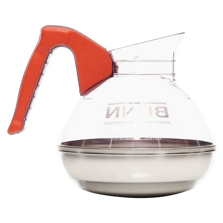 BUNN Unbreakable 12-Cup Decanter, Orange, 1 Each (Quantity)