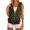 A-Army Green697, variant on Wxolcjlv Women's Solid Hooded Vests Zip Up Sleeveless Outerwear Side Pockets