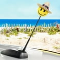 thumbnail image 2 of Coolballs Happy Amigo w Sombrero Hat Car Antenna Topper, 2 of 6