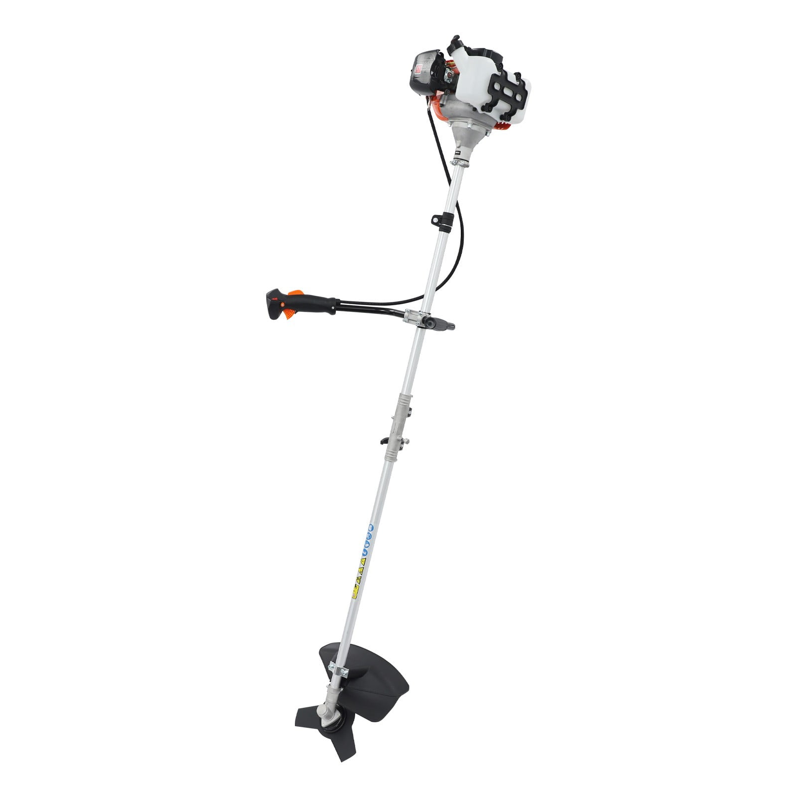 ToppiJoy 42.7CC Gas Weed Wacker, 2-Cycle Gas Powered String Trimmer with 3 Trimming Heads, Safety Guard and Shoulder Strap, for Lawn Garden