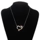 thumbnail image 2 of Ganfancp Ladies Diamond Collar Colgante Chica En Forma de Corazón de Sirena Ofertas de La Semana 1X Colgante, 2 of 7