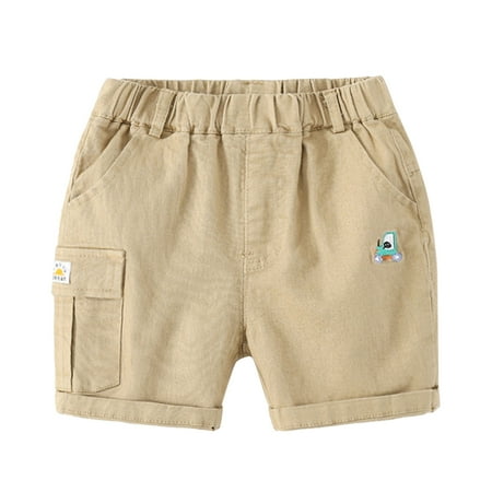 

ZIZOCWA Baggy Pants for Kids Baby Pants Toddler Children Boys Cartoon Prints Shorts Pockets Sports Jogger Workout Cargo Pants Boys Jogger Pants Khaki Khaki90