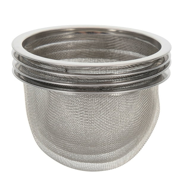 4 Uds colador de té resistente al calor Infusor de té de acero inoxidable herramienta de filtro de hojas de té difusor de té