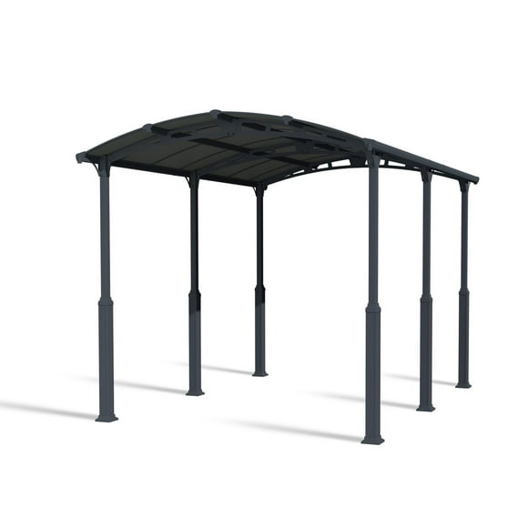 CANOPIA by PALRAM Alpine 12 ft. x 17 ft. - Grey - RV, Carport and Boat Shelter