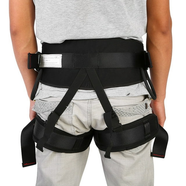 YLSHRF Harnais de Sécurité Réglable pour Ceinture d'Escalade en Rappel Extérieur Robuste