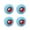 Blue, variant on Oasiva 4Pcs Drift Board Wheels Replacement Skateboard Wheels 82A Drift Skateboard Wheel PU Longboards Wheels Wear Resistant