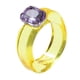 thumbnail image 2 of Salud y belleza, Artículos de belleza, Bolsas de maquillaje, Bolsas de cosméticos, Anillo de diamantes de color gelatina, Anillo de resina dulce, colorido y bonito para niñas, Anillo de diamantes, 2 of 3