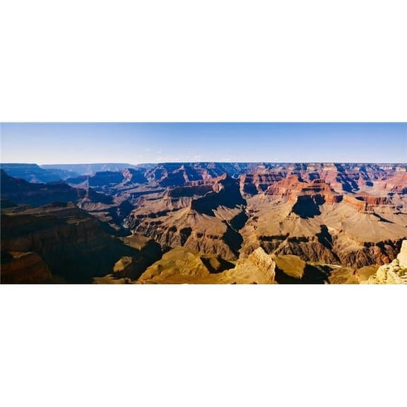 Rock Formations Grand Canyon National Park Arizona USA Poster Print - 36 x 12