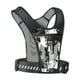 thumbnail image 3 of Chaleco para correr, bolsa deportiva, bolsa de pecho con tiras reflectantes para hombres y mujeres, equipo transpirable para correr de noche, para Negro, 3 of 8