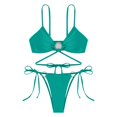 thumbnail image 3 of WILLBEST Traje de Baño Dama conjunto de Bikini de Mujer Tanga Bikini de Dos Piezas Traje de Baño Ajustable Sexy Traje de Baño con Anillo, 3 of 4