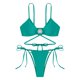 thumbnail image 3 of WILLBEST Traje de Baño Dama conjunto de Bikini de Mujer Tanga Bikini de Dos Piezas Traje de Baño Ajustable Sexy Traje de Baño con Anillo, 3 of 4