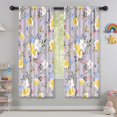 thumbnail image 5 of Blackout Kids Curtains,Pioneer Flower Floral Print Pattern Childrens Insulated Curtains Set Of 2,Bedroom Essentials,Toddler Room Decor 42"x63", 5 of 5
