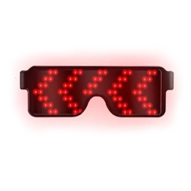 Party LED Glasses Disco Wine Bar Dynamic Flashing LED Glasses Bluetooth