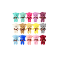 thumbnail image 1 of Llaveros Ositos Miniositos De Peluche Suave LAB.G 15 pzs colores, 1 of 4