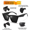 thumbnail image 3 of Gafas de sol FEISEDY Trendy Vintage Square Cat Eye UV400 B2473, 3 of 7