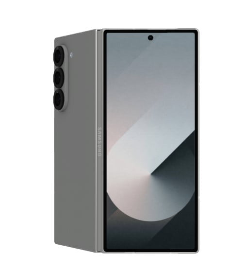 Pre-Owned Samsung Galaxy Z Fold6 Cell Phone, Factory Unlocked Android Smartphone, 512GB , Big 7.6” Screen for Streaming, Gaming, Dual App View, One-Hand Control, Hands-Free Use, US Version, 2024, Silver Shadow