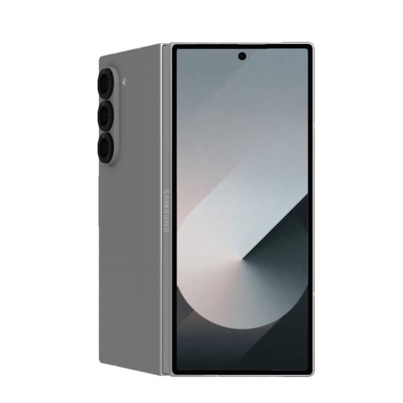 Pre-Owned Samsung Galaxy Z Fold6 Cell Phone, Factory Unlocked Android Smartphone, 512GB , Big 7.6” Screen for Streaming, Gaming, Dual App View, One-Hand Control, Hands-Free Use, US Version, 2024, Silver Shadow