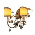 thumbnail image 2 of Meyda Tiffany 158693 Oak 2 Light 16" Tall Wall Sconce - Tyler Bronze, 2 of 3