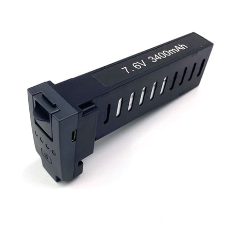 Guaber Battery 7.6V 3400mAh Lithium Polymer Battery Li-po Battery for SG906 2/SG906