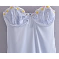 thumbnail image 6 of IROINNID Women's Sundress Loose Casual Sleeveless Solid Casual Lace Backless Mid-Calf Dress V-Neck Comfort Waist Dress, 6 of 9
