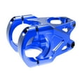 thumbnail image 1 of Potencia de bicicleta de montaña Potencia de manillar corto Premium Ultraligero Fácil de usar Pieza Azul, 1 of 9