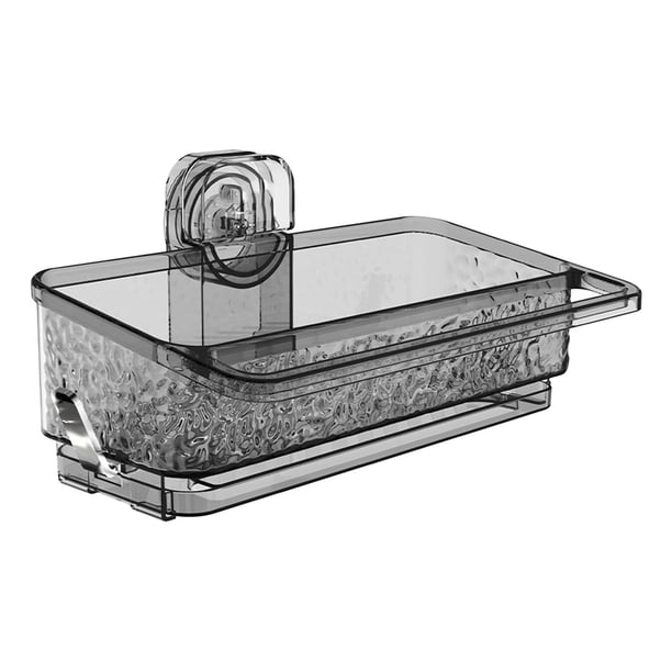 Baúles de almacenamiento, organizadores de armario y almacenamiento, organización y almacenamiento, estante para toallitas con ventosa, estante de pared para fregadero de cocina, escurridor, escurrido