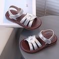 thumbnail image 6 of WAYUTE Shoes for Girls Woven Design Comfortable Soft Sole Beach Shoes for Kids Solid Color Everyday Footwear Casual Summer, 6 of 7