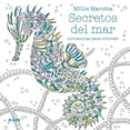 thumbnail image 1 of Libro Secretos del mar BLUME Miniaturas para colorear pasta blanda, 1 of 1