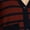 Redwood Bark Stripe, variant on Women's V-Neck Cardigan Sweater, Lightweight, Sizes XS-XXXL