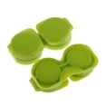thumbnail image 3 of 10pcs/kit Lens Cases Soaking Box With Top Round Shaped Bottom - Green, 3 of 7