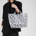 thumbnail image 4 of Bolso de PU para mujer, elegante bolso de muñeca con estampado de serpiente, bolso de compras para exteriores, bolso de viaje., 4 of 9