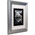 thumbnail image 2 of Trademark Fine Art "White Boat" Canvas Art by Philippe Hugonnard, White Matte, Silver Frame, 2 of 4