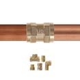 thumbnail image 3 of MasteelfCA 1 Set Hose Connector 1/2 Inch Pipe Adapter Straight Elbow Tee Pipe Fitting, 3 of 7