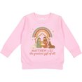 thumbnail image 2 of Inktastic Matthew 1:21 Nativity Scene the Greatest of All Toddler Sweatshirt, 2 of 4