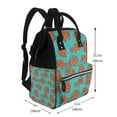 thumbnail image 2 of Fuzoiu Fun Octopus Print Diaper Bag Backpack,Baby Essentials Travel Tote,Multi function Waterproof Diaper Bag, Travel Essentials Baby Bag - Unisex, 2 of 6