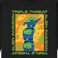 thumbnail image 3 of Toy Story - Aliens Triple Threat - Men's Crew Neck Fleece Pullover, 3 of 5