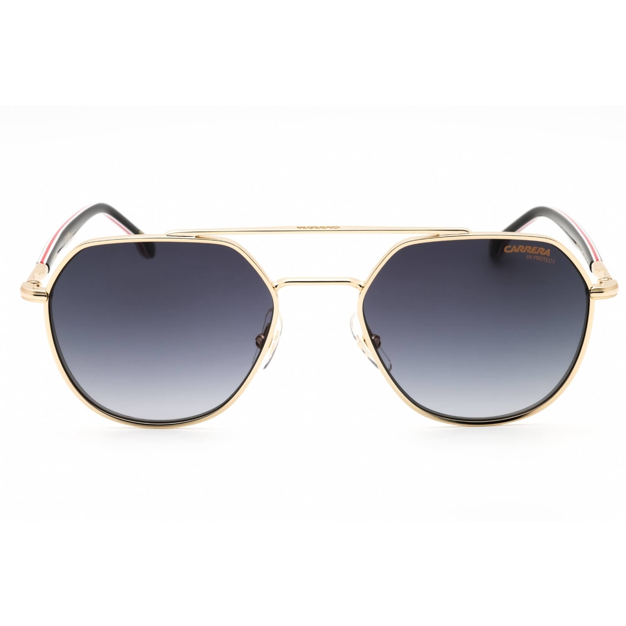 Carrera Grey Shaded Hexagonal Unisex Sunglasses CARRERA 303/S 0W97/9O 53