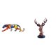 thumbnail image 1 of esculturas,estatua de figura decorativa andante,Figura de cabeza de ciervo,Adorno de cabeza de ciervo,estatua de animal decorativa,Figura decorativa de cabeza de ciervo para mesa, 1 of 8