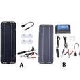 thumbnail image 3 of Matsuzay Panel solar para vehículo de fácil instalación con luz solar, kit de cargador de batería de 12 V Jardín y Patio Sin controlador, 3 of 6