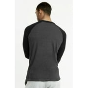 Unisex 3/4 Sleeve Casual Raglan Jersey Crew Neck Baseball Tee Shirts