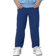 thumbnail image 1 of Hanes ComfortBlend EcoSmart Youth Sweatpants, L, Deep Royal, 1 of 1