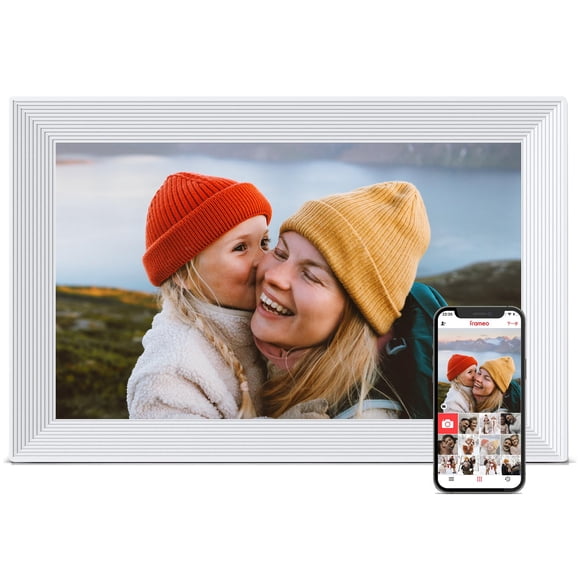 Marco digital para fotos FLYRUIT 10.1" HD WiFi 32 GB táctil