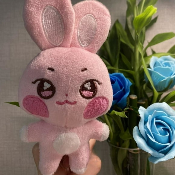 Kpop ATEEZ X ANITEEZ Plush Keyring 10cm Stuffed Doll Toys