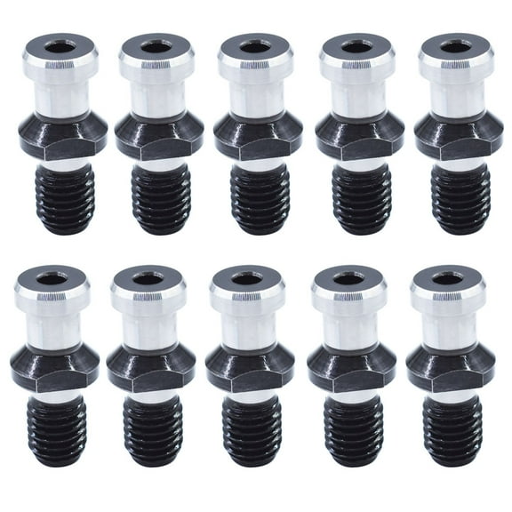 ALL-CARB 10Pack CAT40 75° 0.747" Pull Stud Coolant Thru Retention Knob For Mori Doosan
