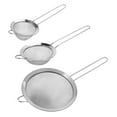 thumbnail image 4 of 8/12/20cm Multifunctional Mesh Strainer, Flour Sieve, Sauce For Refining Butter, 4 of 8