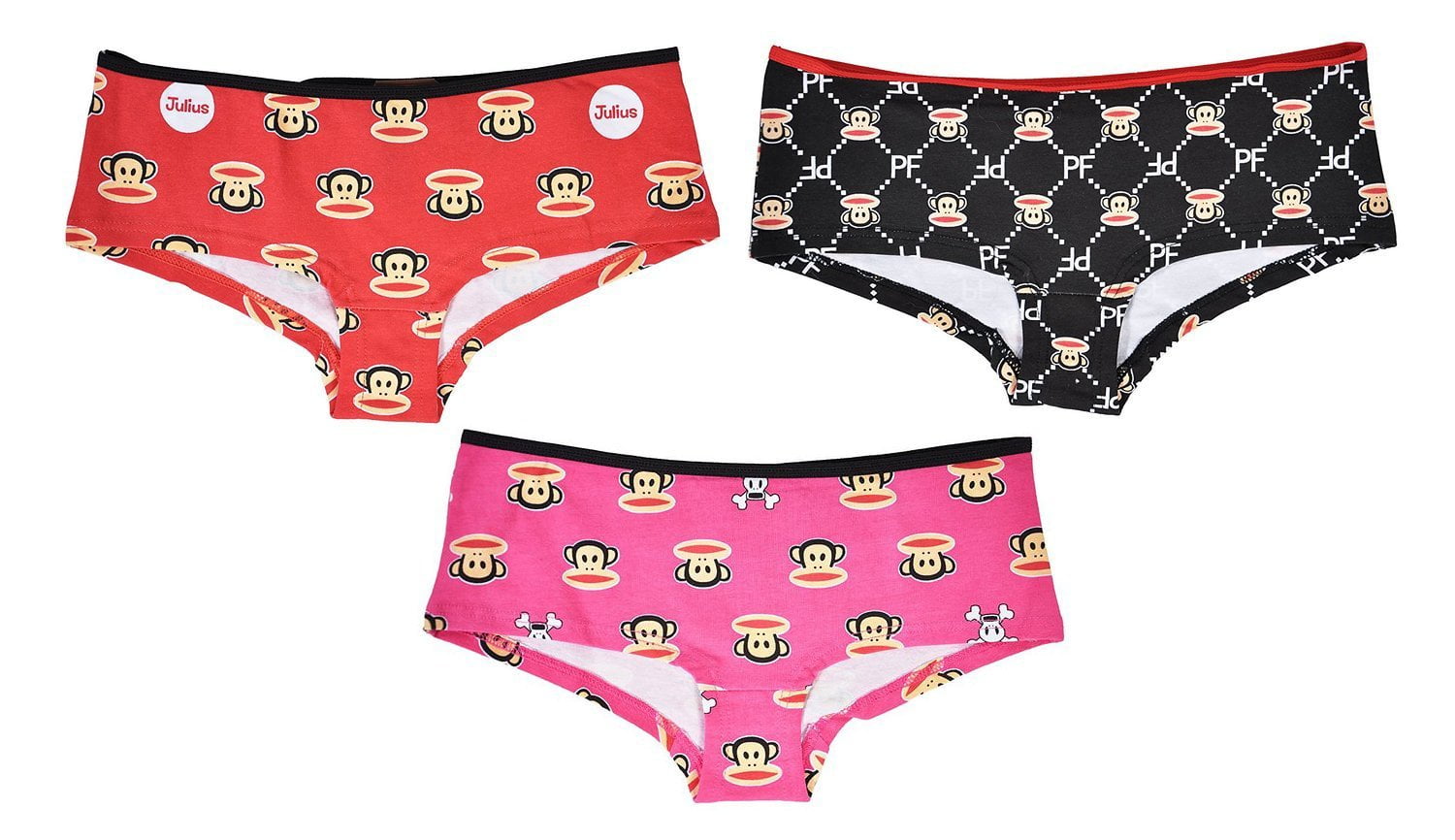 Paul Frank Womens Cheeky Allover Printed Panty